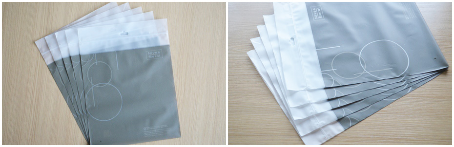 磨砂自（zì）封袋產品展示