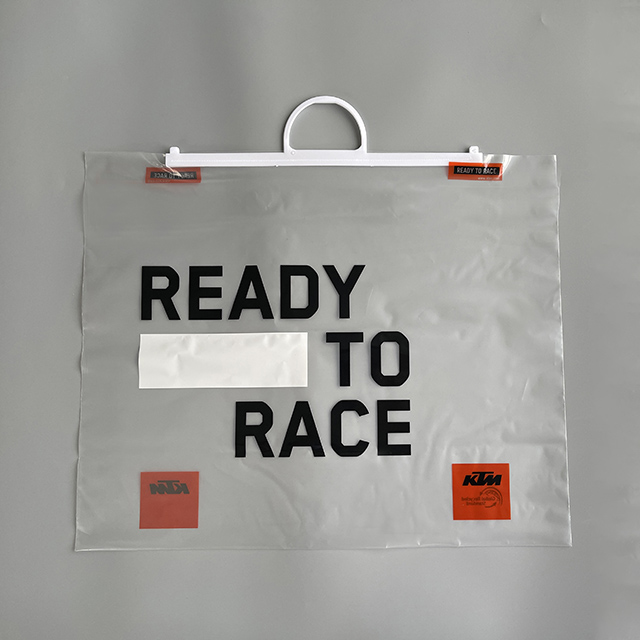 50%再生塑料掛鉤袋（dài）